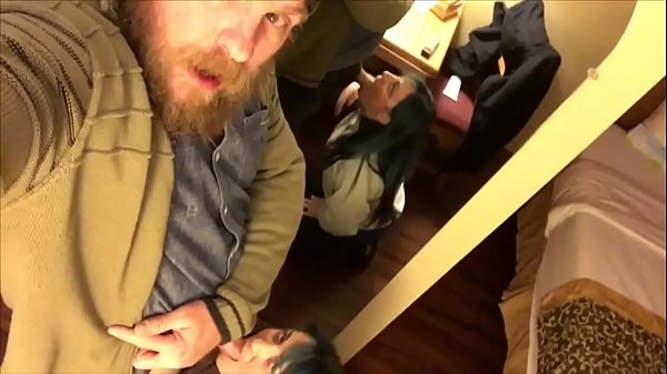 Грязный минет от первого лица, подборка 3, два камшота - BunnieAndTheDude